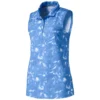 PUMA Golf Puma Flower Womens Sleeveless Golf Polo
