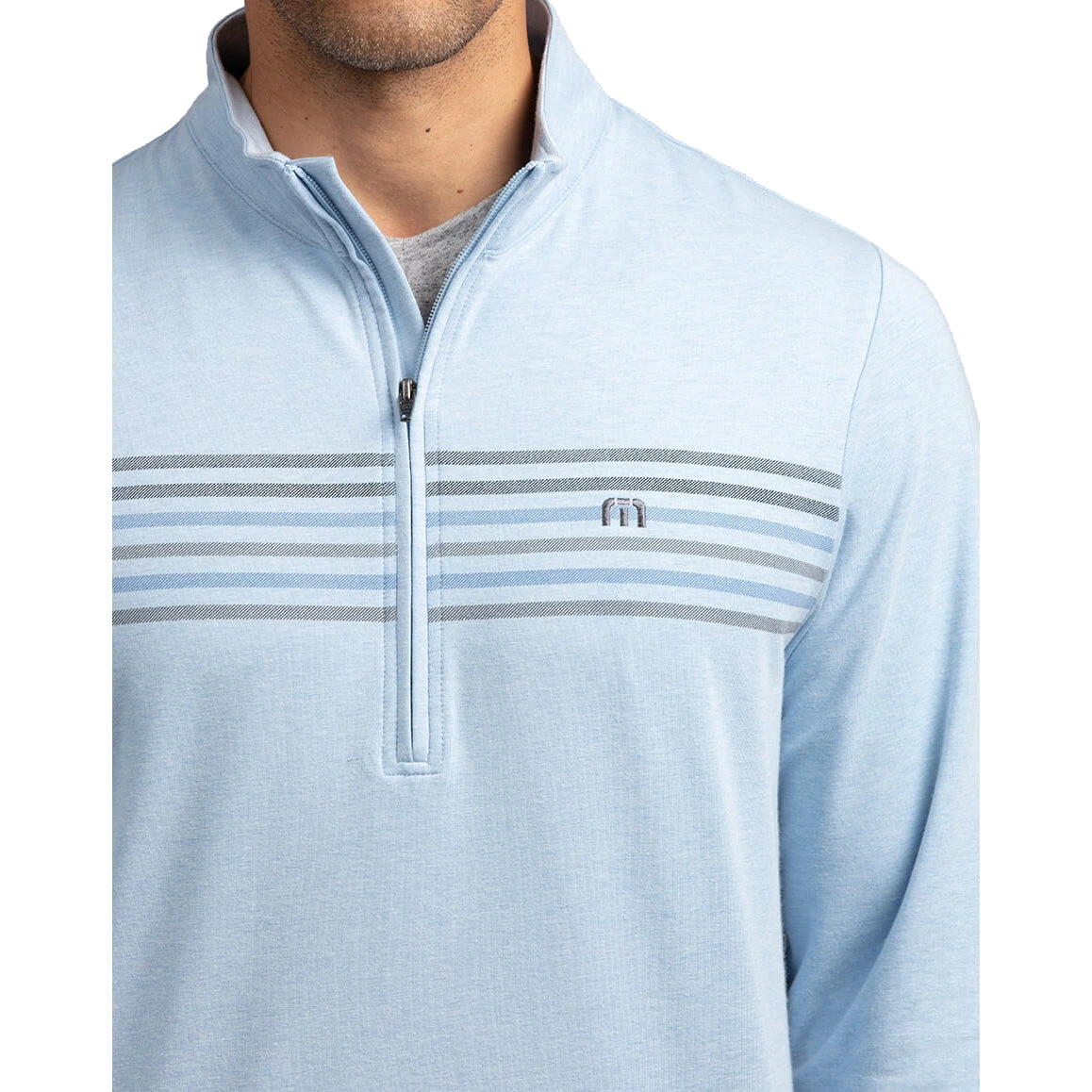 TravisMathew 2 Drink Minimum Mens Golf 1/2 Zip 2 TravisMathew 2 Drink Minimum Mens Golf 1/2 Zip - Image 2