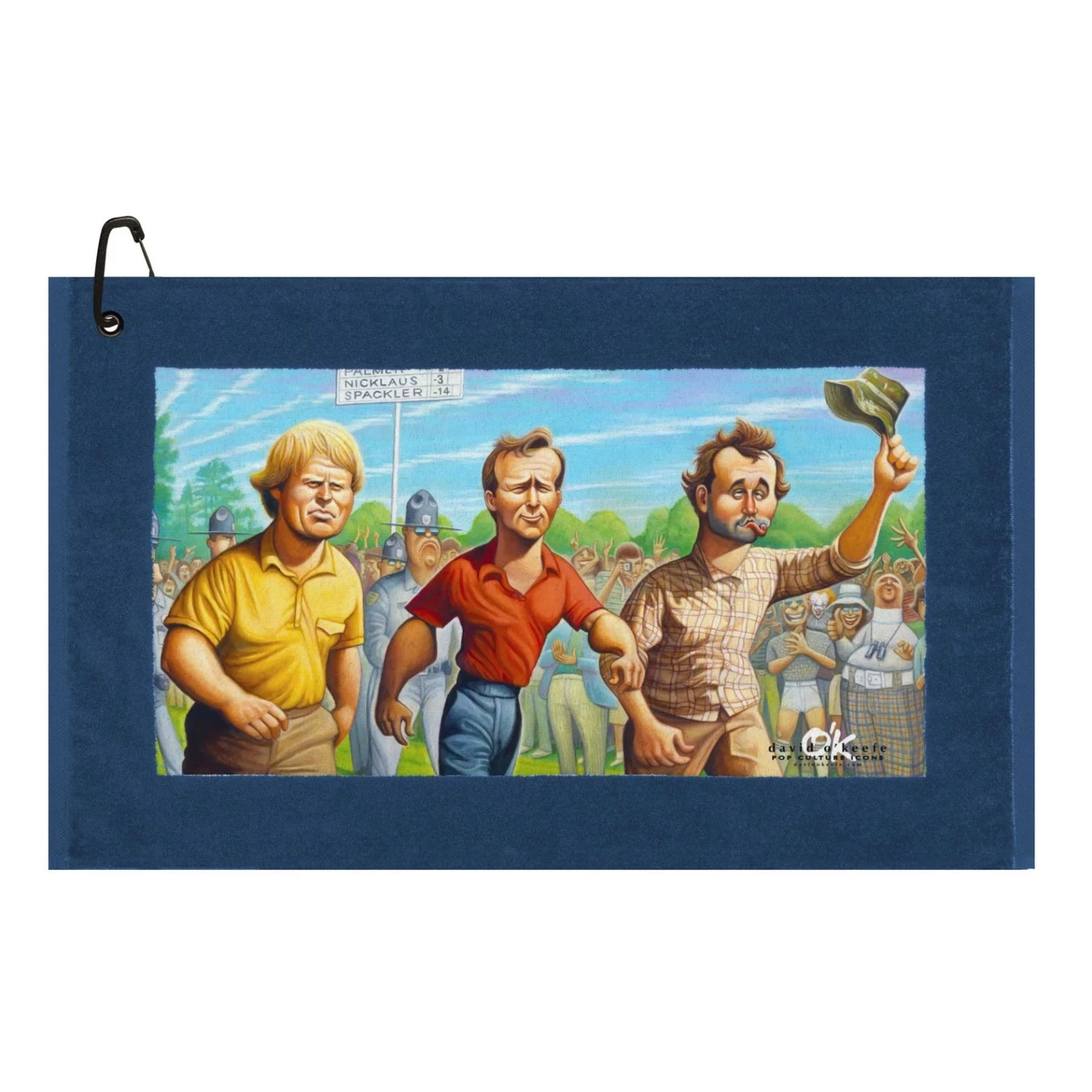 Devant David O Keefe Tribute To Caddyshack Edge Carl Spackler Golf Towel 1 Devant David O Keefe Tribute To Caddyshack Edge Carl Spackler Golf Towel