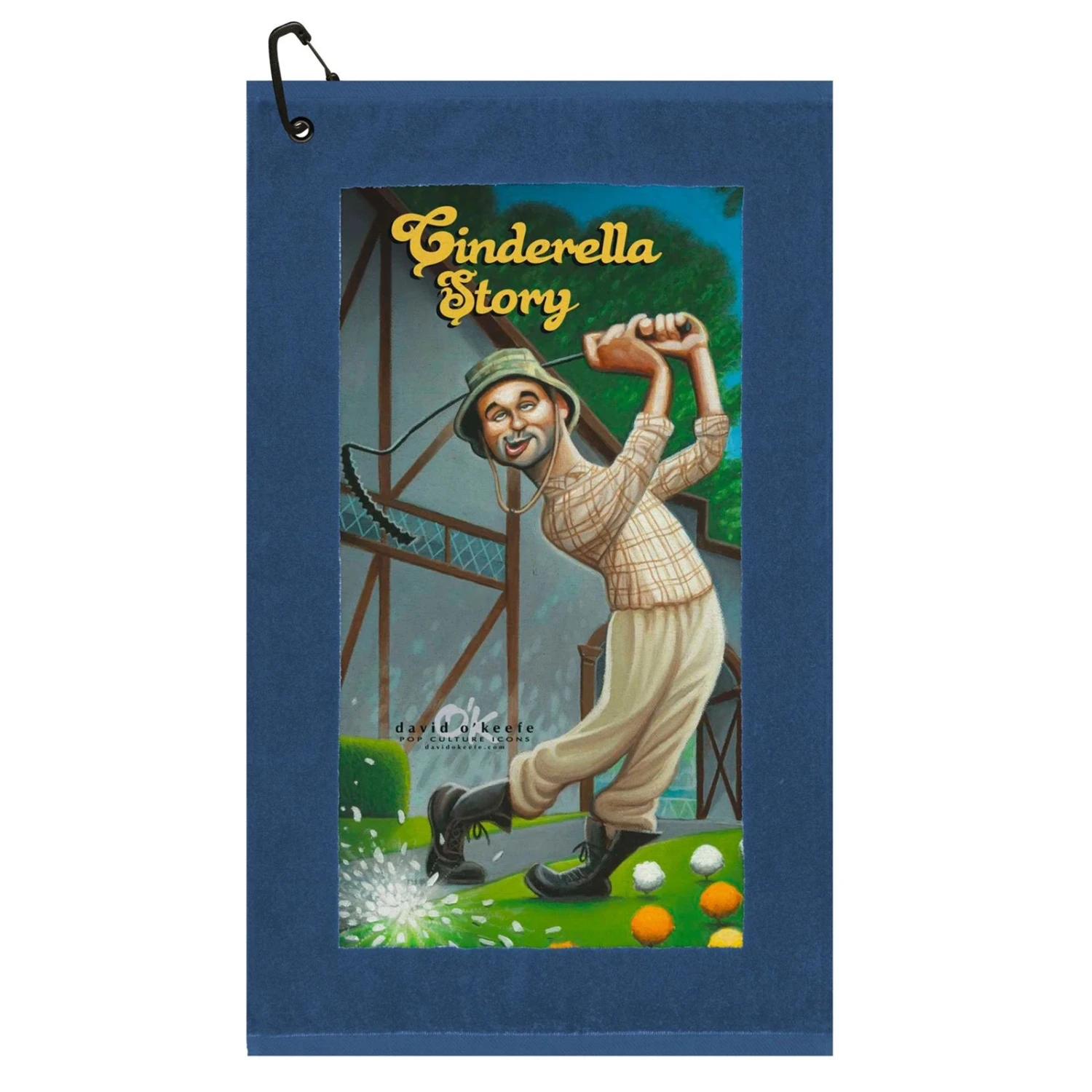 Devant David O Keefe Tribute To Caddyshack Edge Cinderella Story Golf Towel 1 Devant David O Keefe Tribute To Caddyshack Edge Cinderella Story Golf Towel