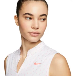 Nike Dri-FIT Victory Printed Womens Sleeveless Golf Polo 10 Nike Dri-FIT Victory Printed Womens Sleeveless Golf Polo -Gofl Clothes Store 13309 644LASERCRIM 1