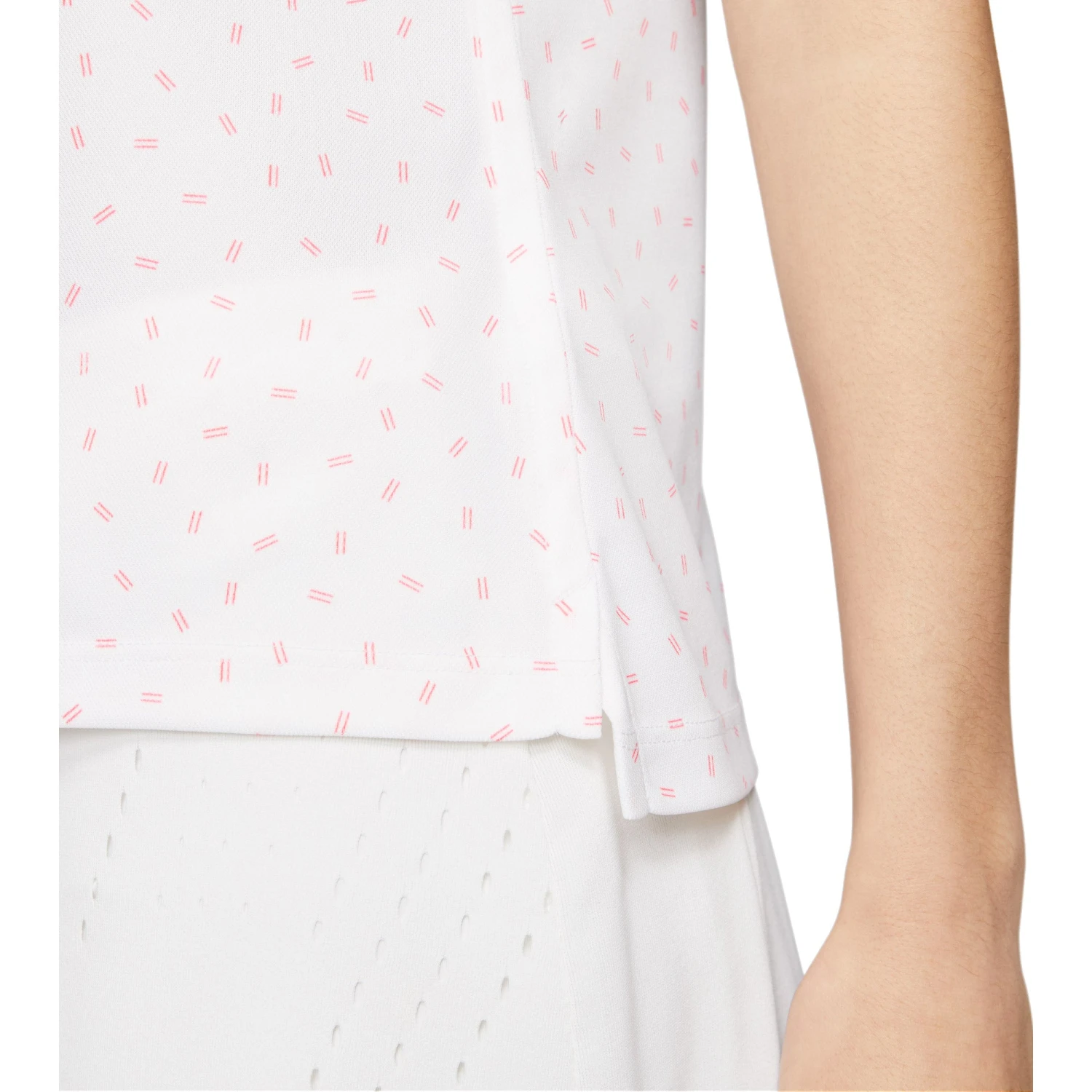 Nike Dri-FIT Victory Printed Womens Sleeveless Golf Polo 6 Nike Dri-FIT Victory Printed Womens Sleeveless Golf Polo - Image 6