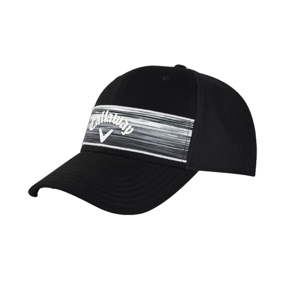 Callaway Stripe Mesh Adjustable Mens Hat 1 Callaway Stripe Mesh Adjustable Mens Hat