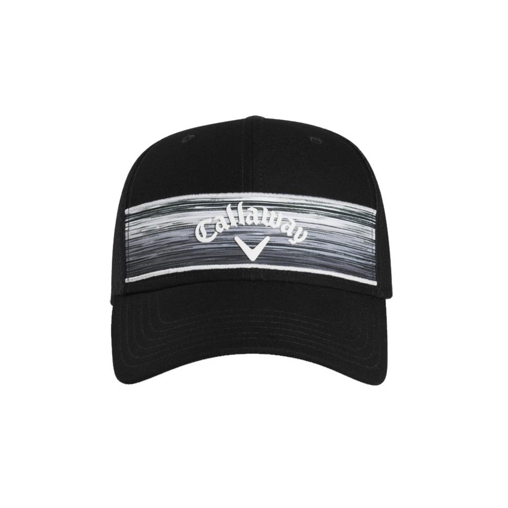 Callaway Stripe Mesh Adjustable Mens Hat 3 Callaway Stripe Mesh Adjustable Mens Hat - Image 3