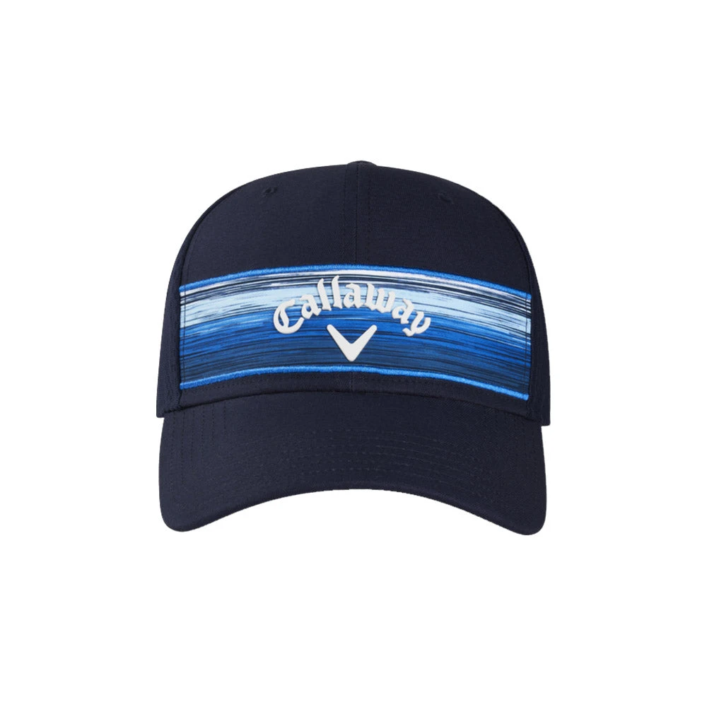 Callaway Stripe Mesh Adjustable Mens Hat 7 Callaway Stripe Mesh Adjustable Mens Hat - Image 7