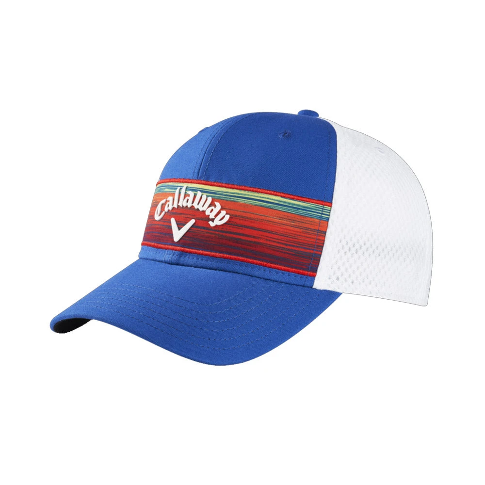 Callaway Stripe Mesh Adjustable Mens Hat 9 Callaway Stripe Mesh Adjustable Mens Hat - Image 9