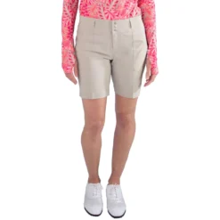JoFit Belted 7.5in Womens Golf Shorts