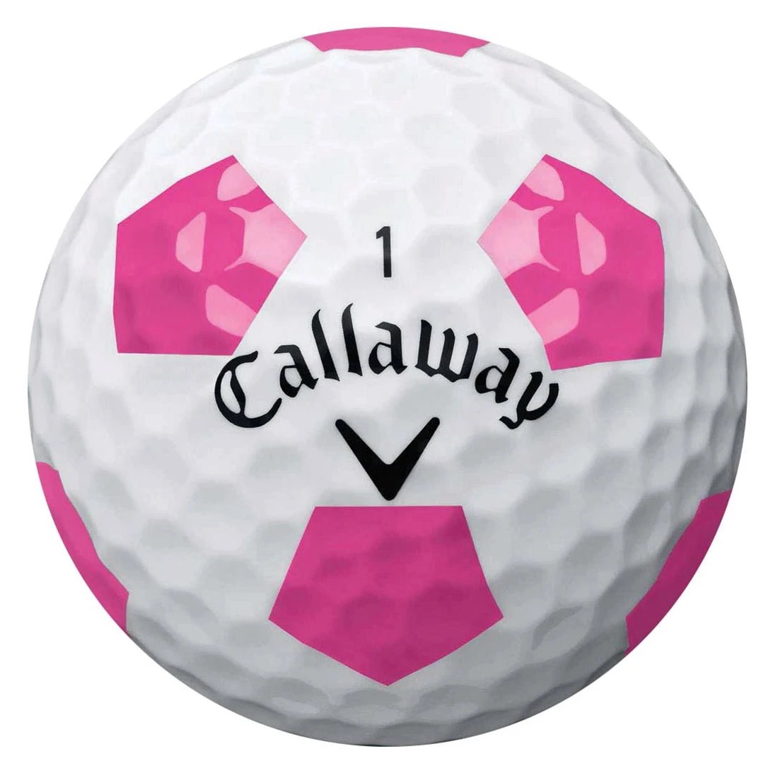 Callaway Chrome Soft Truvis Pink Golf Balls - Dozen 2 Callaway Chrome Soft Truvis Pink Golf Balls - Dozen - Image 2