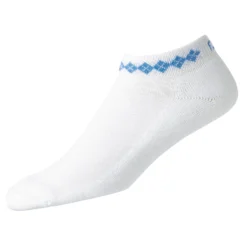 FootJoy ProDry Sportlet Argyle Womens No Show Golf Socks -Gofl Clothes Store 17742 WHITELTBLUE e5b2e16e 96e9 4150 ab26 88306fdf4742
