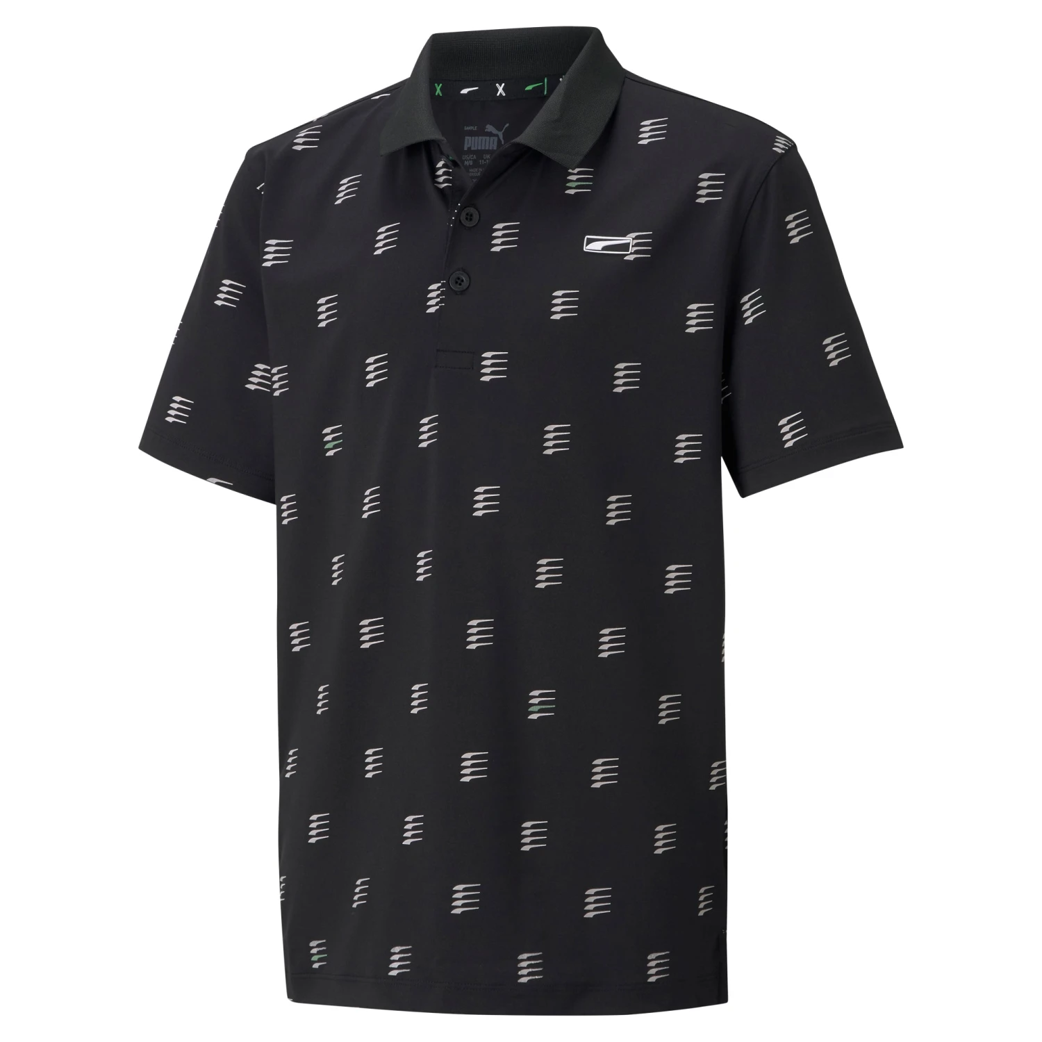 PUMA Golf Puma MATTR X Formstripe Boys Golf Polo 2 PUMA Golf Puma MATTR X Formstripe Boys Golf Polo - Image 2