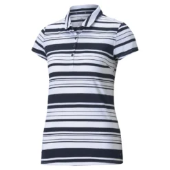 PUMA Golf Puma Cloudspun Ribbon Womens Golf Polo