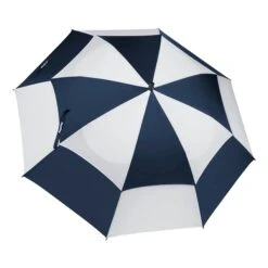 Bag Boy 62inch Wind Vent Manual Umbrella -Gofl Clothes Store 17862 NAVYWHITE