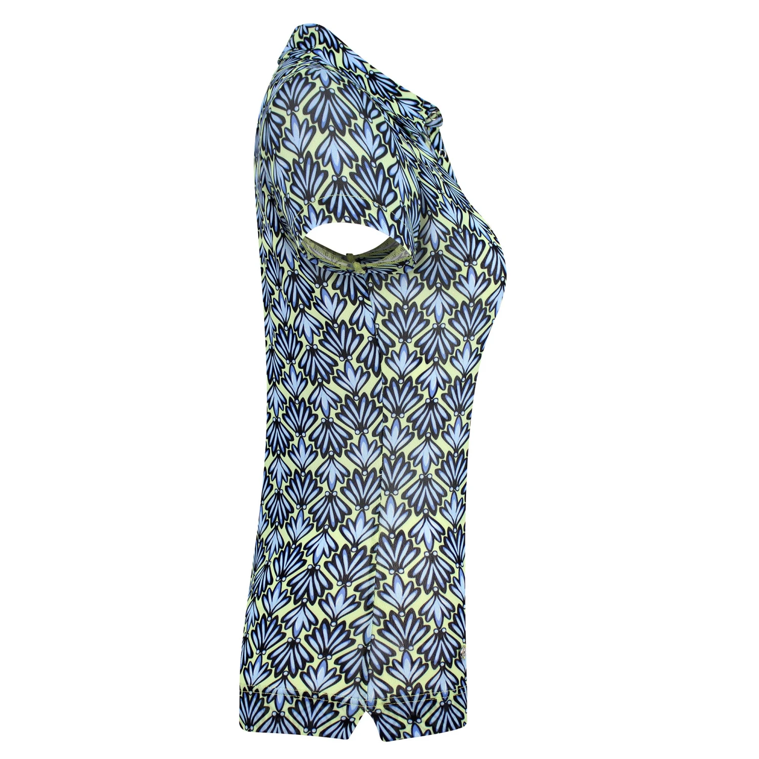 Daily Sports Kiley Spirit Mint Mesh Womens Golf Polo 2 Daily Sports Kiley Spirit Mint Mesh Womens Golf Polo - Image 2