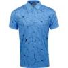 J.Lindeberg J. Lindeberg Tour Tech AF Print Mens Golf Polo