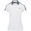 J.Lindeberg J. Lindeberg Cara Gingham Womens Golf Polo