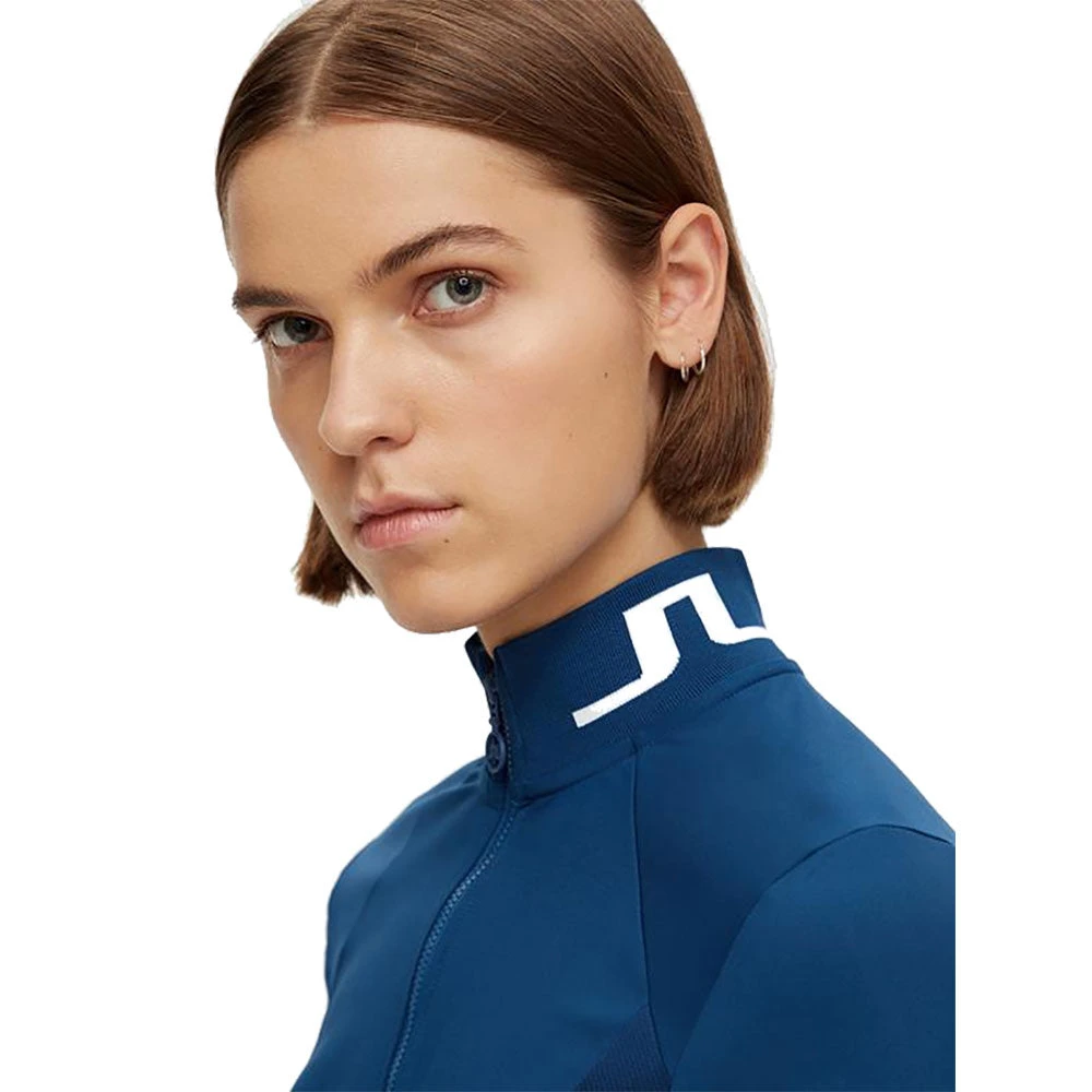 J.Lindeberg J. Lindeberg Therese Mid Layer Womens Full Zip Golf Jacket 2 J.Lindeberg J. Lindeberg Therese Mid Layer Womens Full Zip Golf Jacket - Image 2