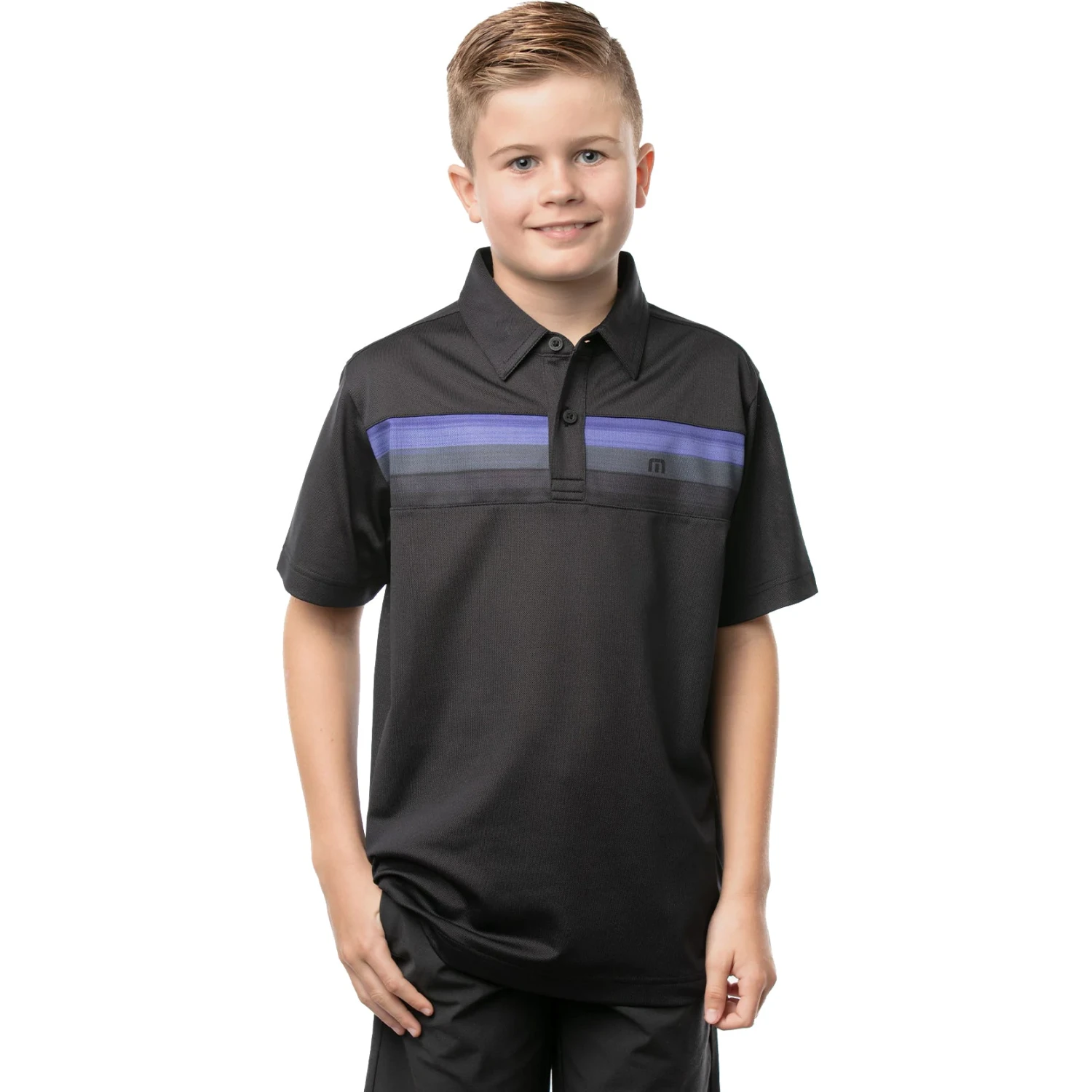 TravisMathew J Climbing Wall Boys Golf Polo 1 TravisMathew J Climbing Wall Boys Golf Polo