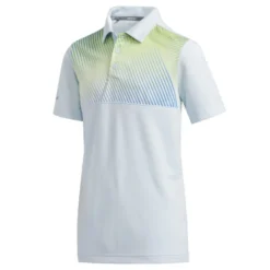 Adidas Golf Adidas Gradient Stripe Boys Golf Polo