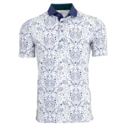 Greyson Garden Of Curiosities Mens Golf Polo