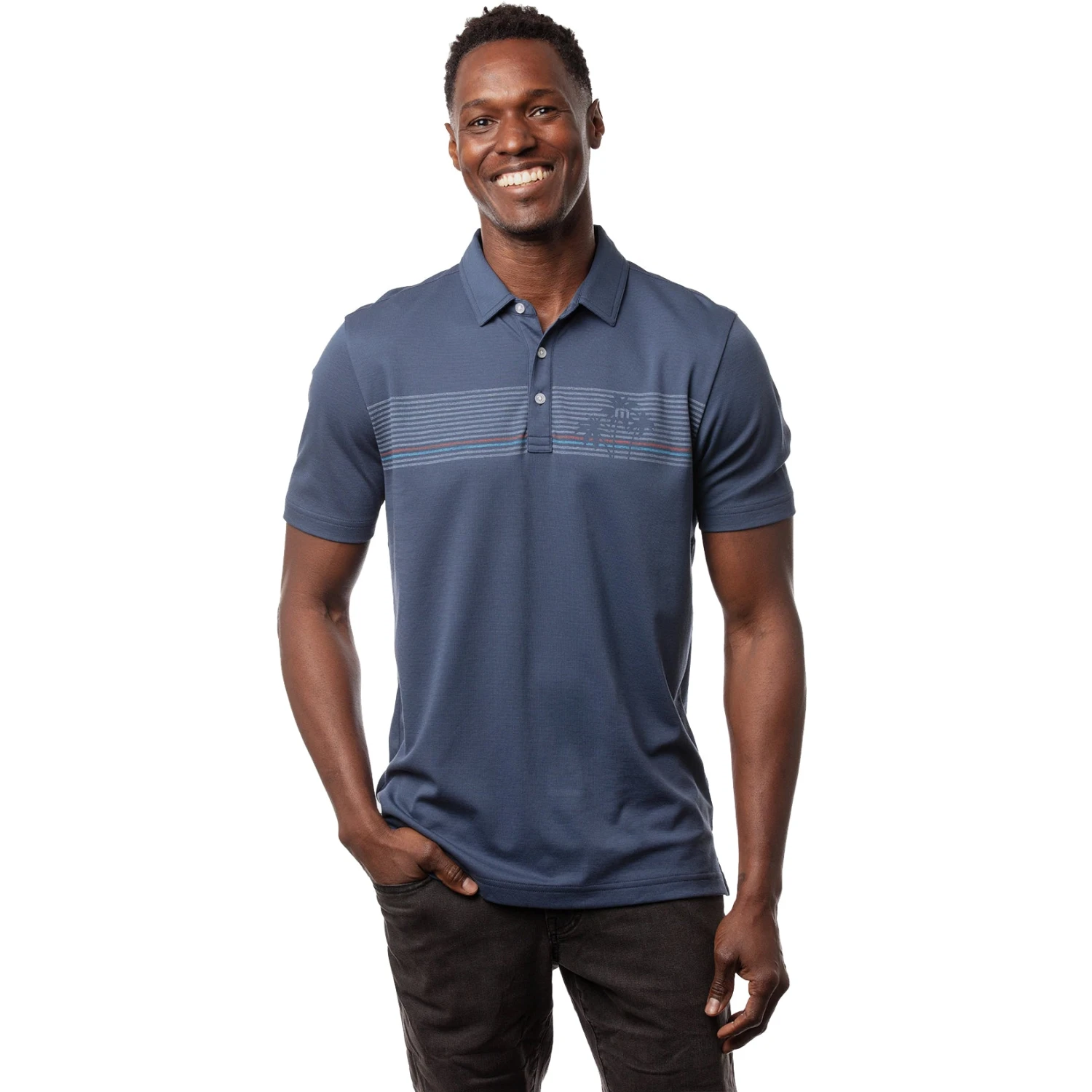TravisMathew Private Pool Mens Golf Polo 1 TravisMathew Private Pool Mens Golf Polo