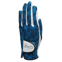 Glove It Fashion Print Left Hand Womens Golf Glove -Gofl Clothes Store 22871 TEALCHEVRON c041f900 28b6 458c 881a 9beb3683d386