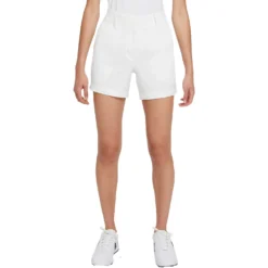 Nike Dri-FIT Victory 5in White Womens Golf Shorts