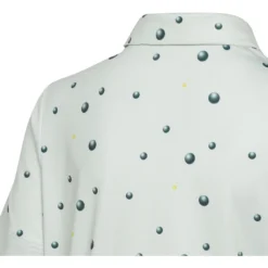 Adidas Golf Ball Print Boys Golf Polo 5 Adidas Golf Ball Print Boys Golf Polo -Gofl Clothes Store 26186 LINENGREEN334 2