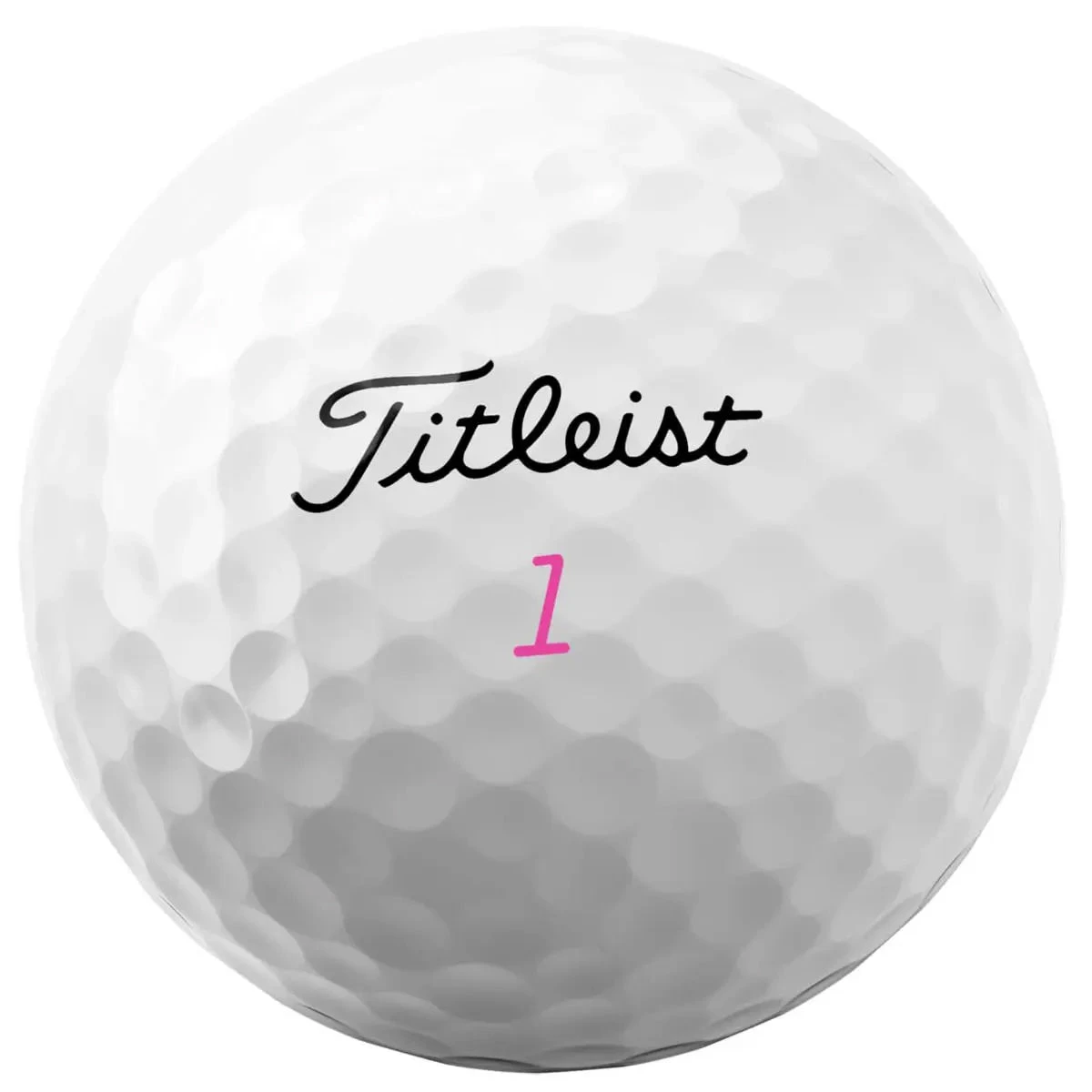 Titleist Pro V1 Pink Numbers Golf Balls - Dozen 2 Titleist Pro V1 Pink Numbers Golf Balls - Dozen - Image 2