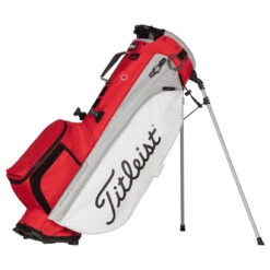 Titleist Players 4 Plus Golf Stand Bag -Gofl Clothes Store 85049 REDWHITEGRAY