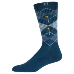 FootJoy ProDry Fashion Crew Mens Socks 16 FootJoy ProDry Fashion Crew Mens Socks -Gofl Clothes Store 85163 BLUE993