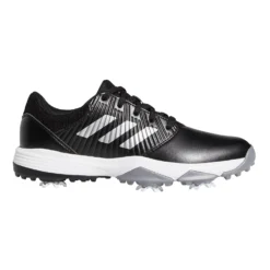 Adidas Golf Adidas CP Traxion Black Junior Golf Shoes