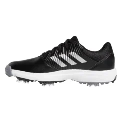 Adidas Golf Adidas CP Traxion Black Junior Golf Shoes -Gofl Clothes Store BB8033 BLACKWHITE 2