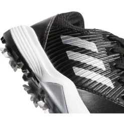 Adidas Golf Adidas CP Traxion Black Junior Golf Shoes -Gofl Clothes Store BB8033 BLACKWHITE 3